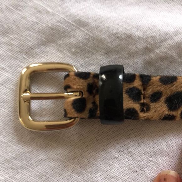 NWT J.Crew thin leopard belts size S - Picture 4 of 6